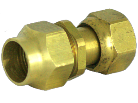 COMPRESSION CUPLER WITH FREE NUT